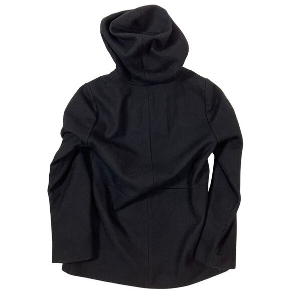 Old Navy Wool Zip Up Black Unisex Medium - Picture 3 of 3